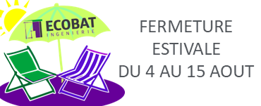 ECOBATingénierie - Fermeture estivale